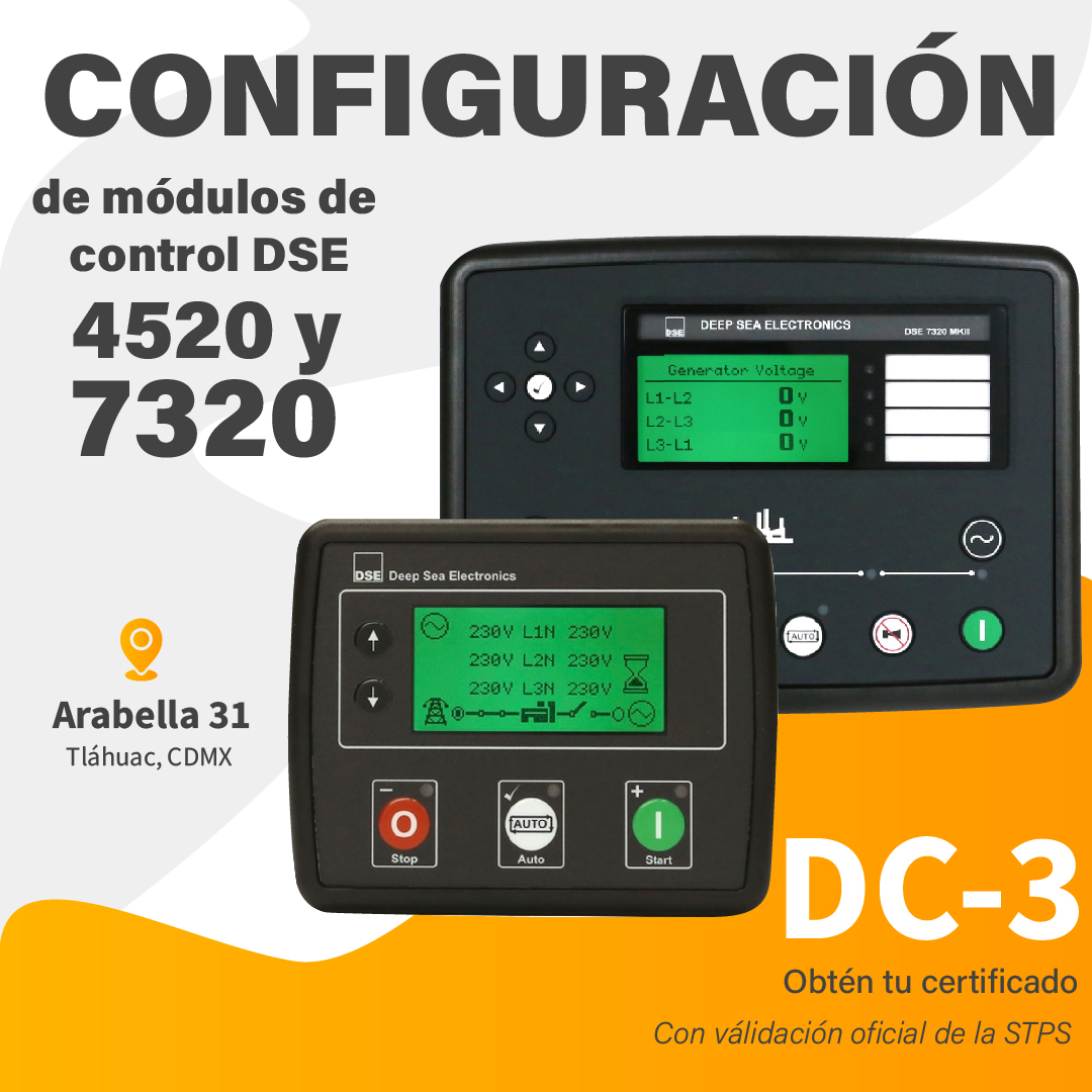 Modulo Amf academia de grupos electrogenos | Cursos sobre Grupos Electrogenos