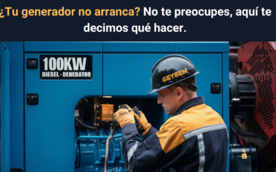 ¿Tu generador no arranca? No te preocupes, aquí te decimos qué hacer.