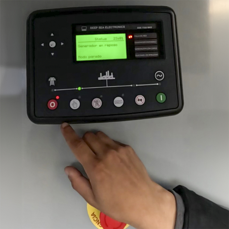 Práctica presencial con módulos de control Deep Sea