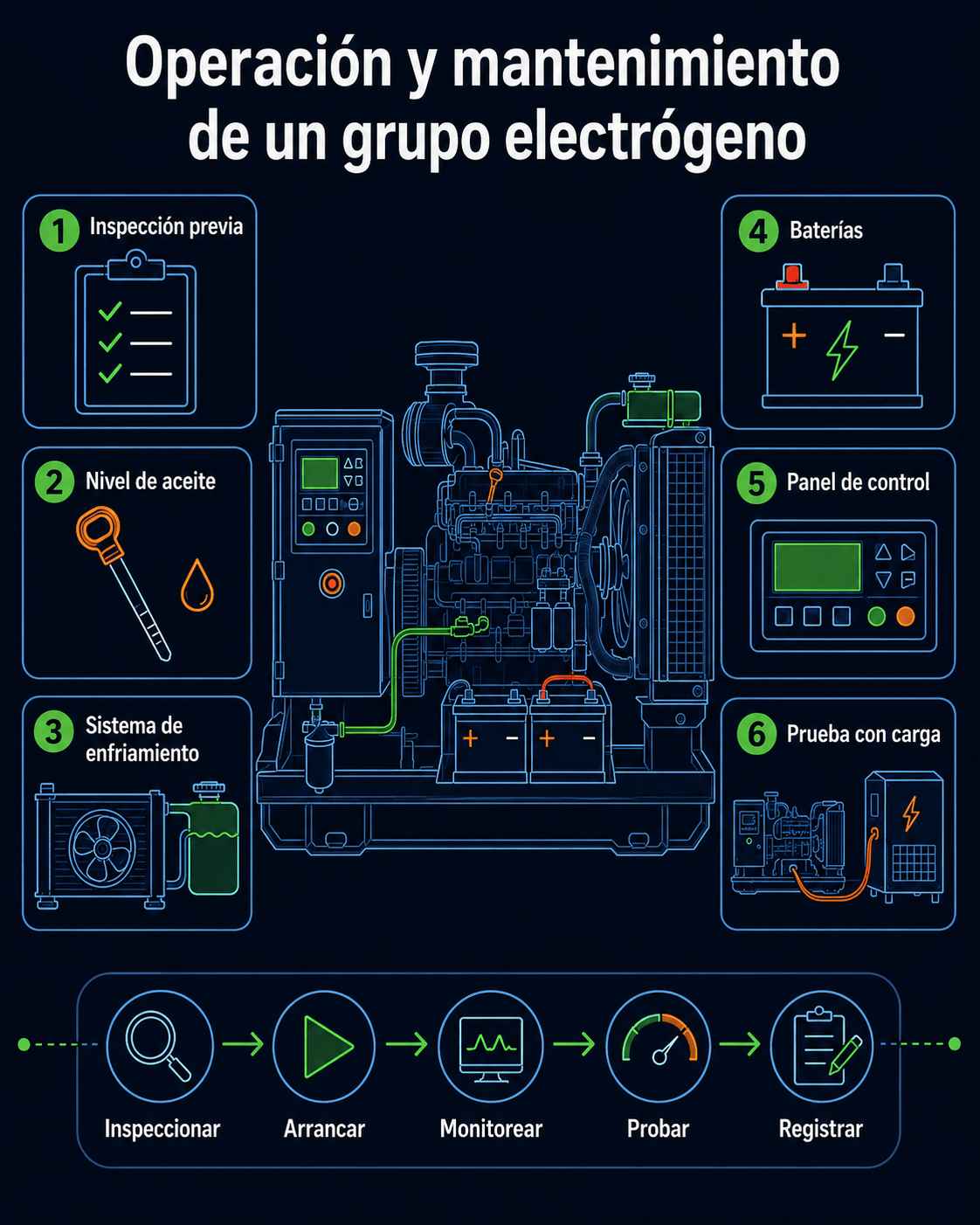 Práctica de operación y mantenimiento